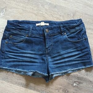 Women's Blue Denim Shorts